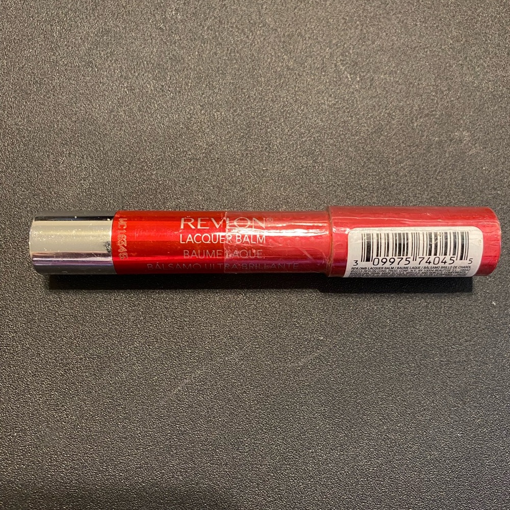 Revlon Lacquer Balm in Bold Red